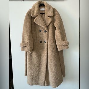 ASOS teddy coat